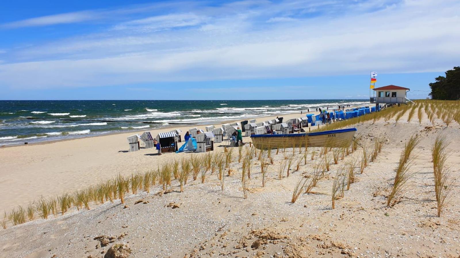 "Ab Zum Strand" Ferienwohnung Mit Balkon Zempin Dış mekan fotoğraf